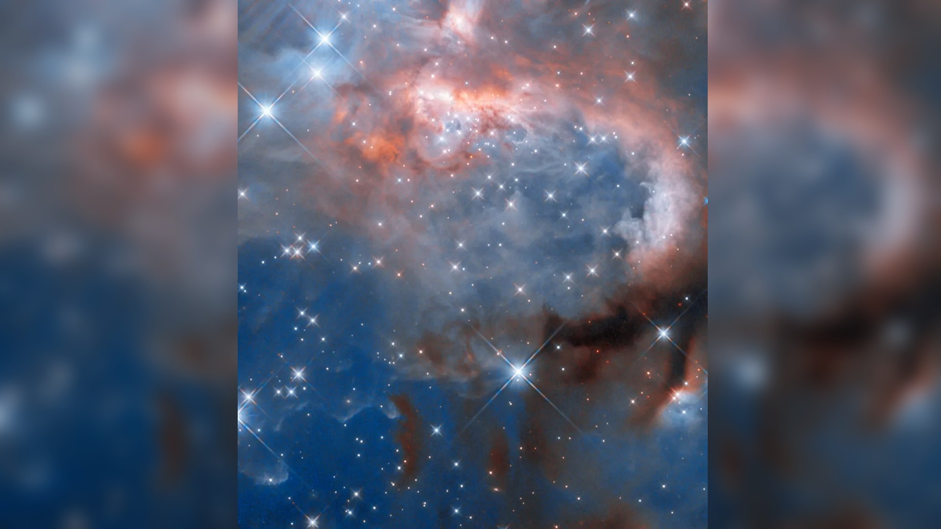  Hubble Telescope spies baby stars in their glowing stellar cocoon (photo) 