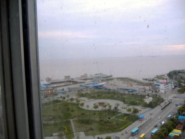 The port at Chongming Island
