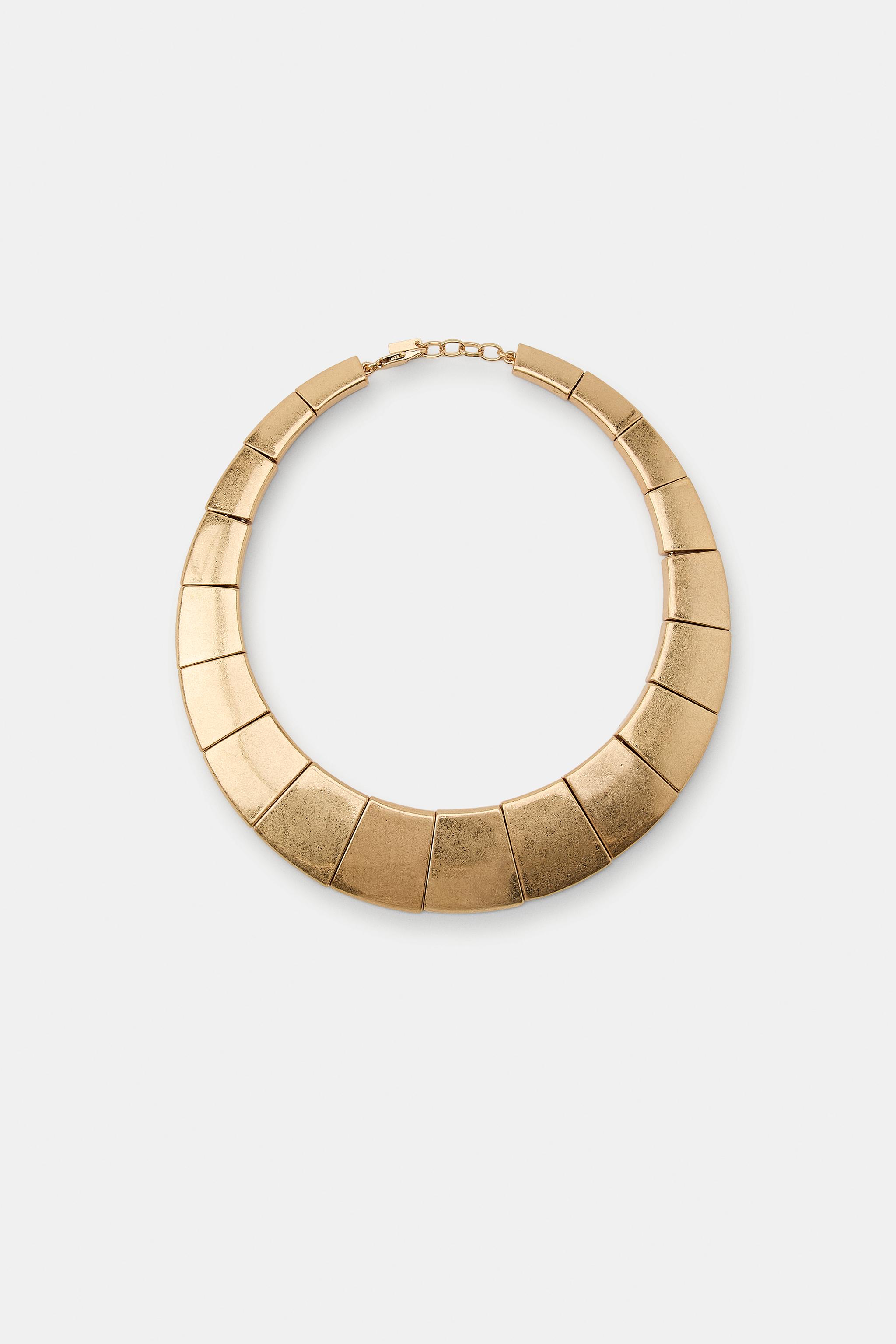 Zara gold necklace