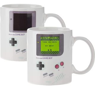 Gameboy Heat Changing Coffee Mug - Officially Licensed Gift for Gamers, Nerds, Nintendo Mario Fans, Men, and Retro 90s Game Enthusiasts, 290ml (10 Fl Oz) | Paladone