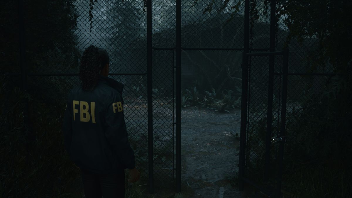 Alan Wake 2 image fidelity comparison screenshots