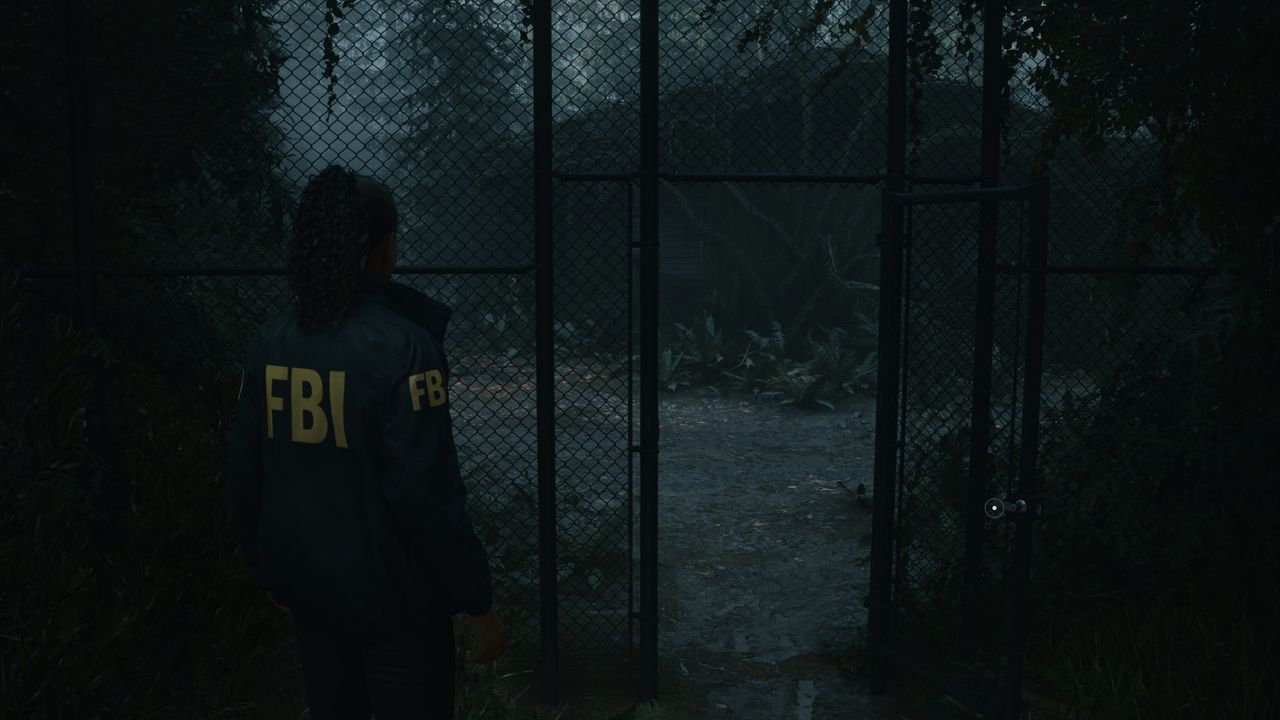 Alan Wake 2 image fidelity comparison screenshots