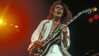 UNSPECIFIED - JANUARY 01: Photo of Peter FRAMPTON performing in the late 1970s