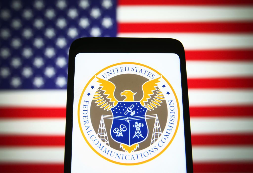 FCC seal on phone