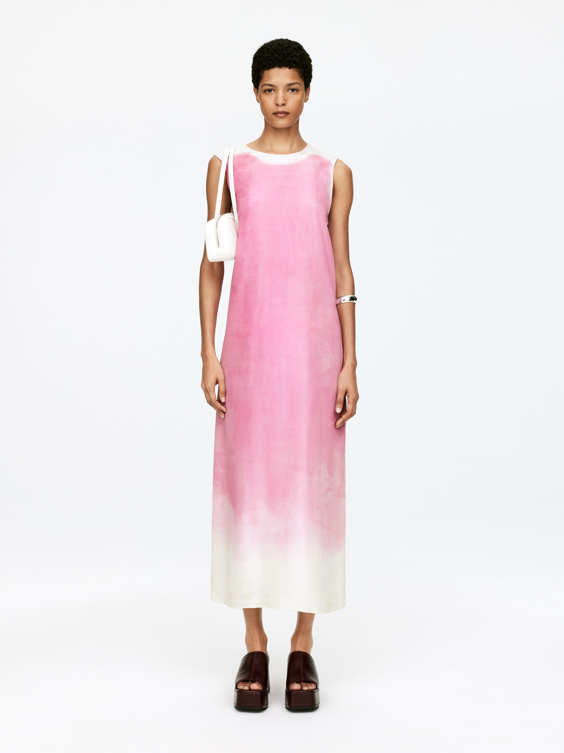 Silk Dress 
 Pink 
 Women 
 Arket Gb