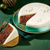 6. Morrisons The Best Fully Iced Christmas Cake, 900g - View at Morrisons