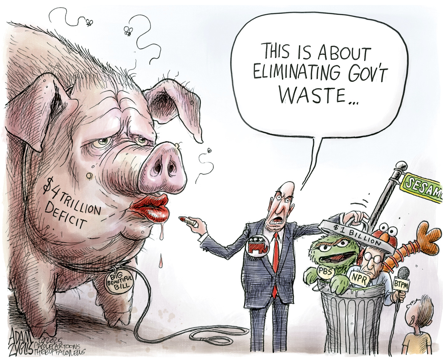 Political Cartoon
