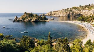 Pretty Taormina in Sicily