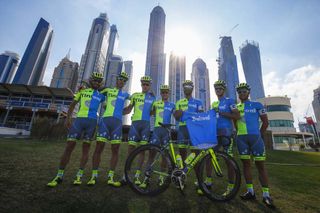 Tinkoff-Saxo show off another of their special training jerseys