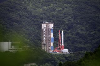 Japan's Epsilon rocket, due to make its first test flight Aug. 27, 2013, is equipped with artificial intelligence to perform its own health checks before and during launch.