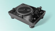 Reloop RP-7 turntable on green background
