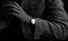 Man's wrist with a Sekford watch on