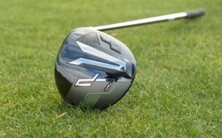 Wilson Launch Pad 2022 Driver Review and its shiny clubhead on the green