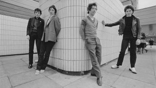 Buzzcocks at a shopping mall in Manchester, May 1978