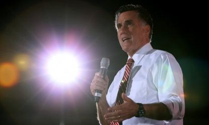 Mitt Romney campaigns in Virginia on Oct. 4: Romney said Thursday that his remarks disavowing the 47 percent of Americans who don't pay income tax were "completely wrong."