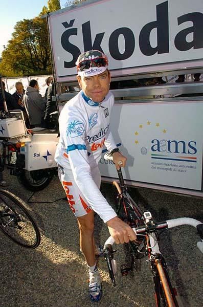 Evans getting ready for one of his most important races of the year.