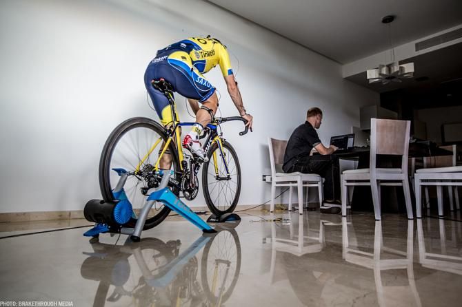 Tinkoff-Saxo gets Specialized Body Geometry Fit