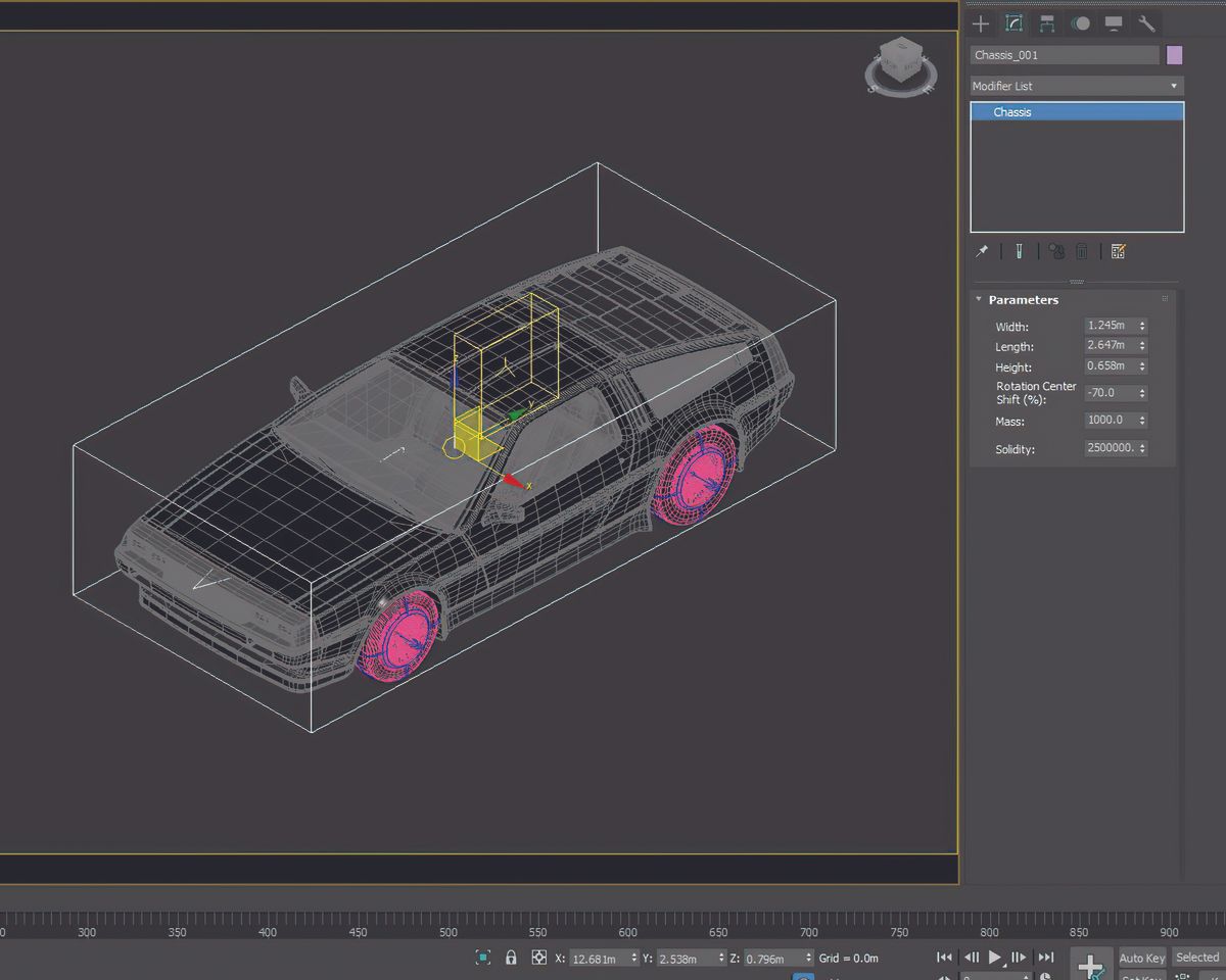 3ds Max plugin MadCar tutorial, step 7