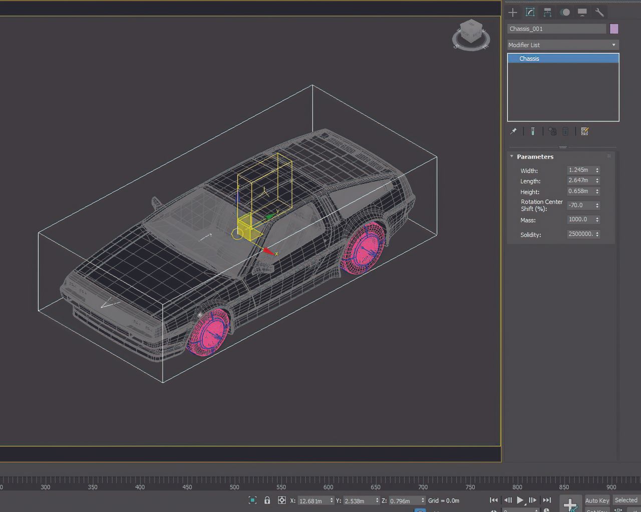 3ds Max plugin MadCar tutorial, step 7