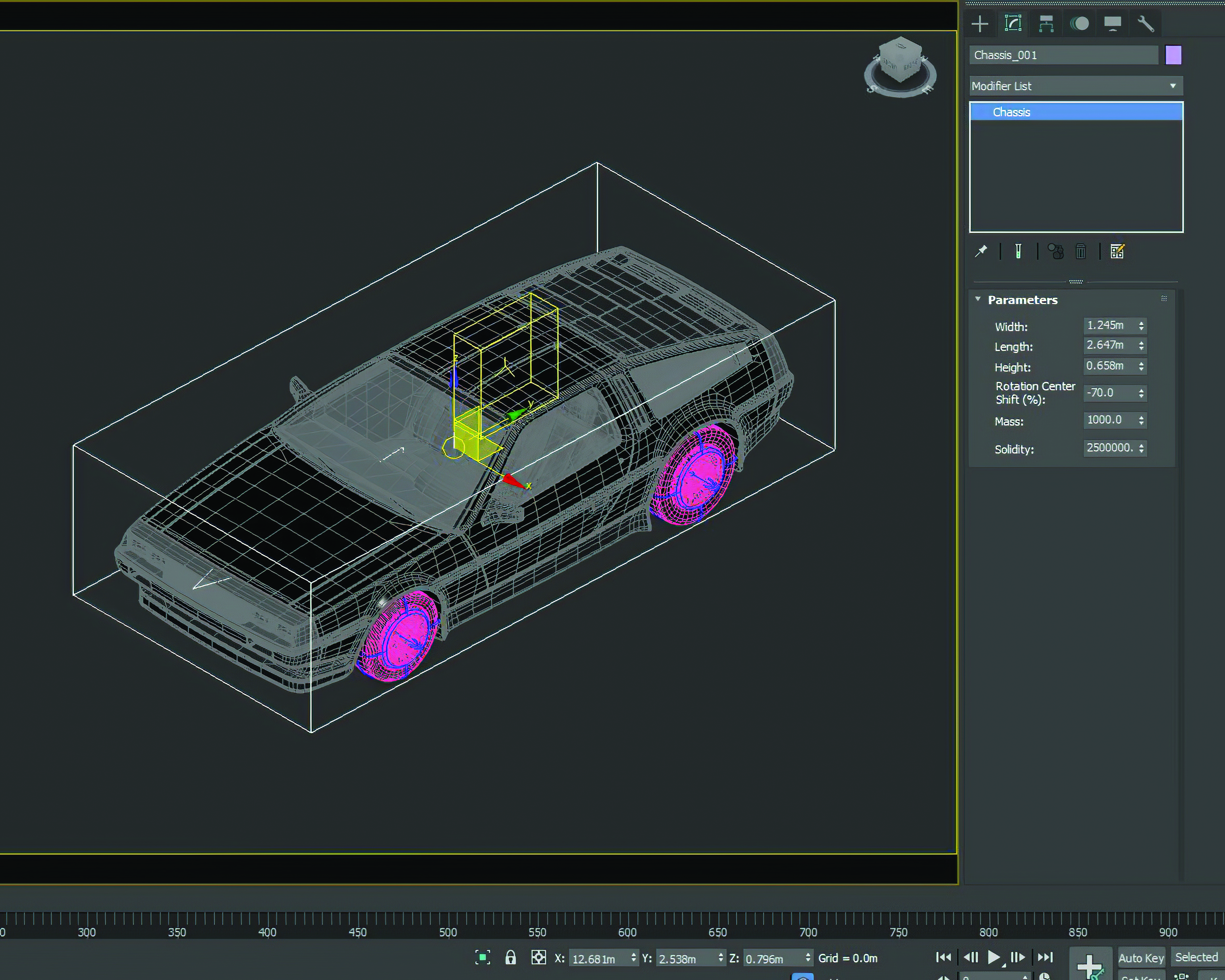 3ds Max plugin MadCar tutorial, step 7