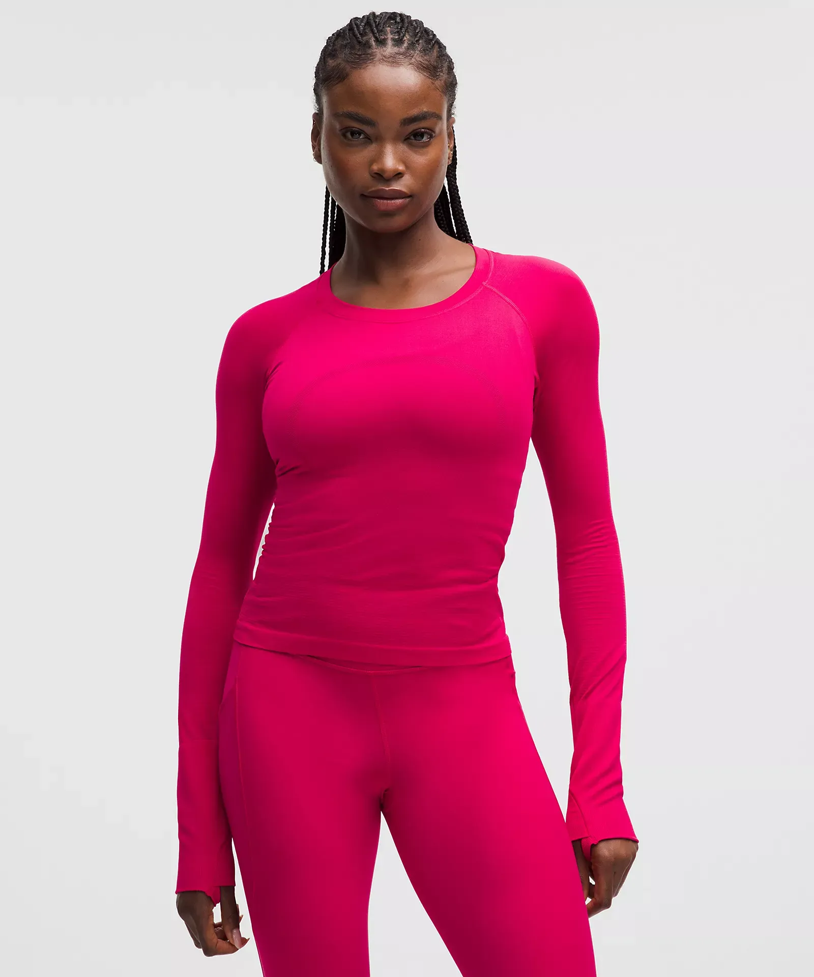 Lululemon, Swiftly Tech Long-Sleeve Shirt 2.0 *waist Length - True Navy/true Navy - 0