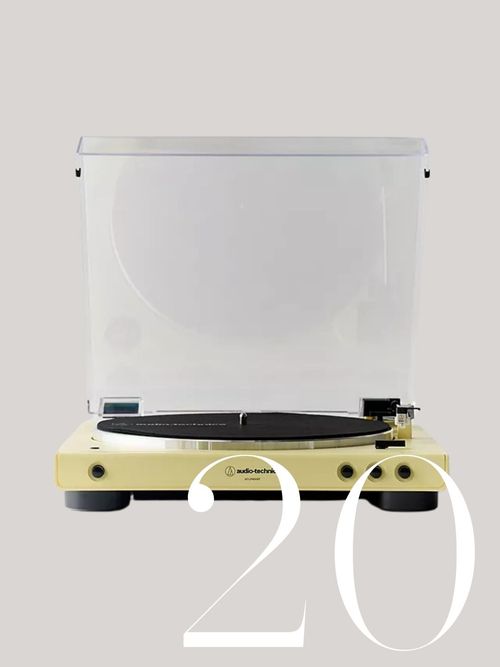 UO Exclusive Yellow Lp60x-Bt Bluetooth Vinyl Record Player