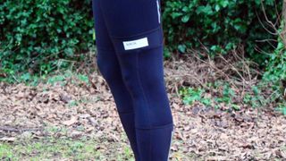 Albion Three Season Pocket bib tight knee paneling detail