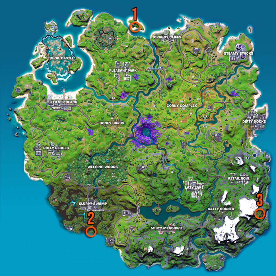 Fortnite wooden hatchery locations | GamesRadar+