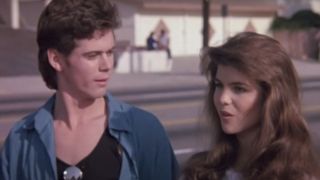 C. Thomas Howell and Lori Loughlin in Secret Admirer