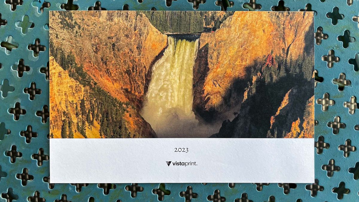 Visaprint card sample print