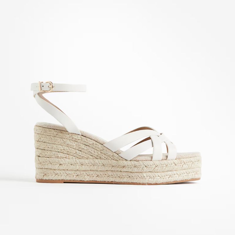 H&M Wedge-Heeled Espadrilles