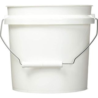 A white bucket