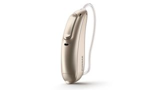 Best hearing aids: Phonak Audéo Marvel Hearing Aid in gold