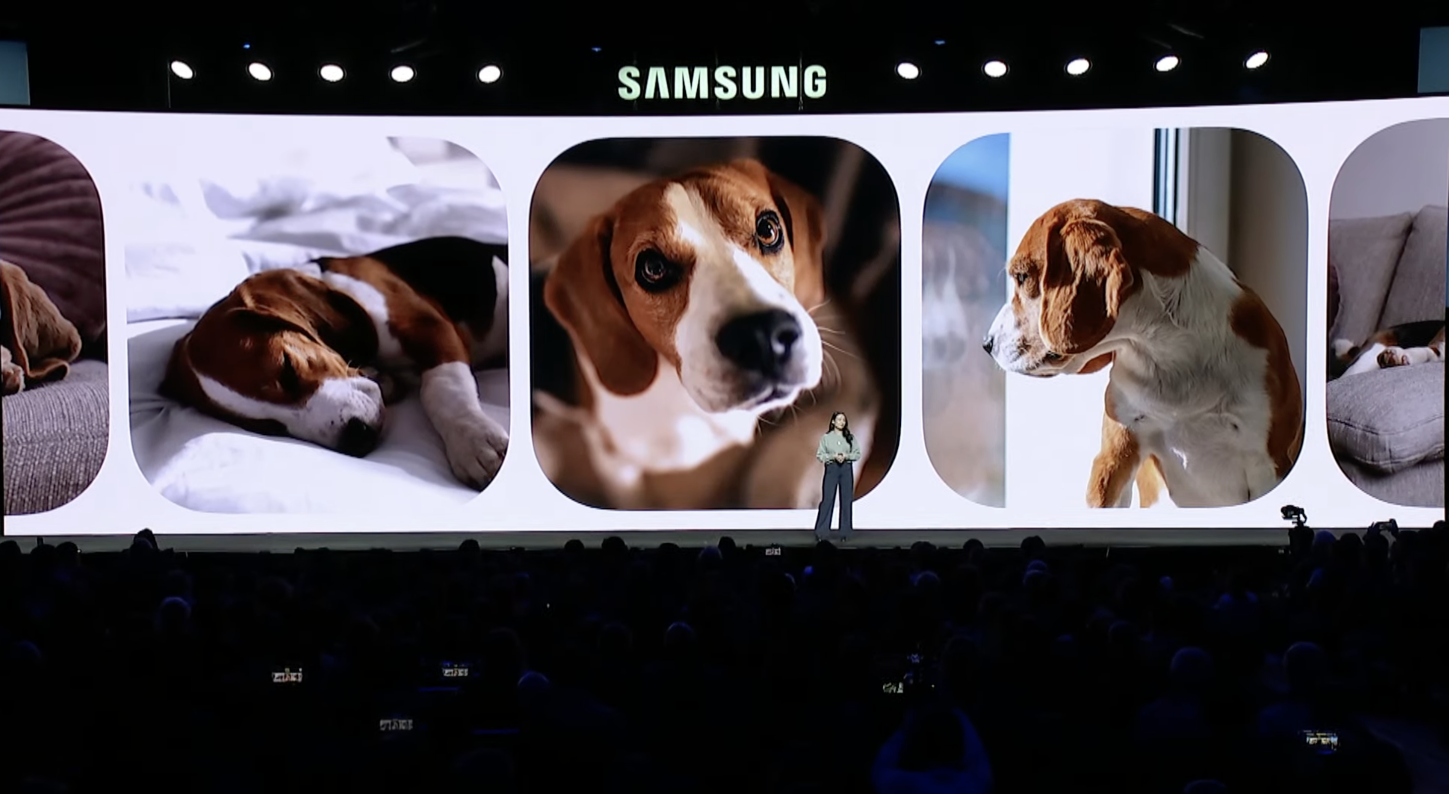 An image from Samsung's CES 2023 keynote