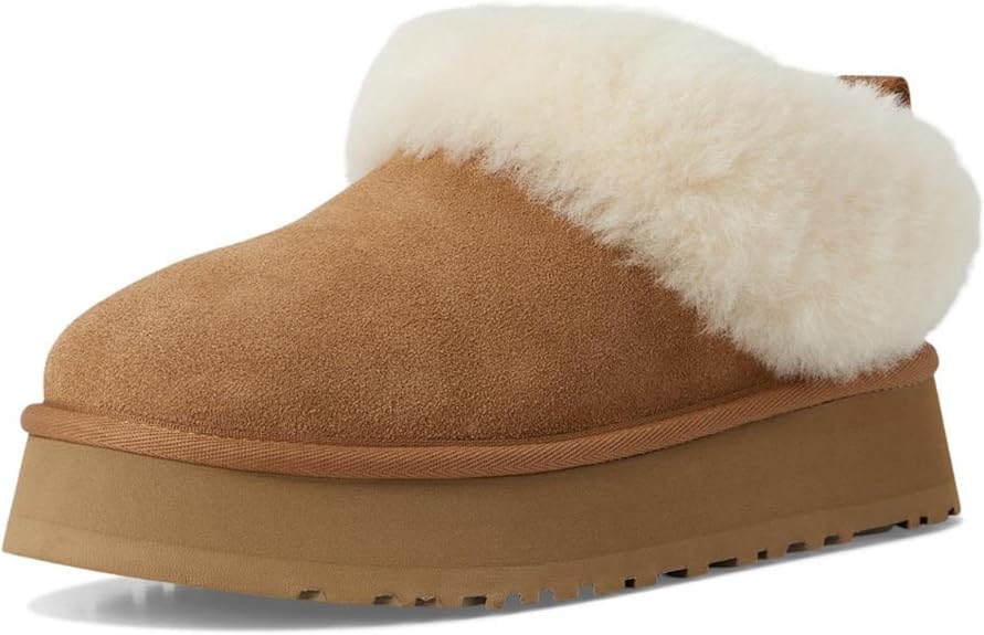 UGG, Ugg Women&#039;s Tazzelle Slipper, Chestnut, 10