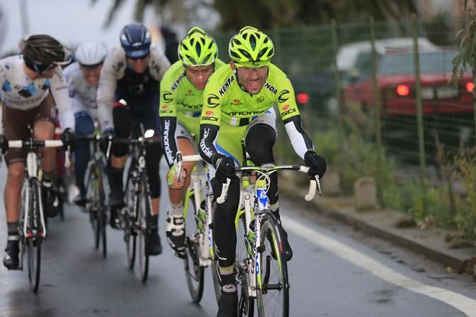 Moreno Moser and Peter Sagan (Cannondale)