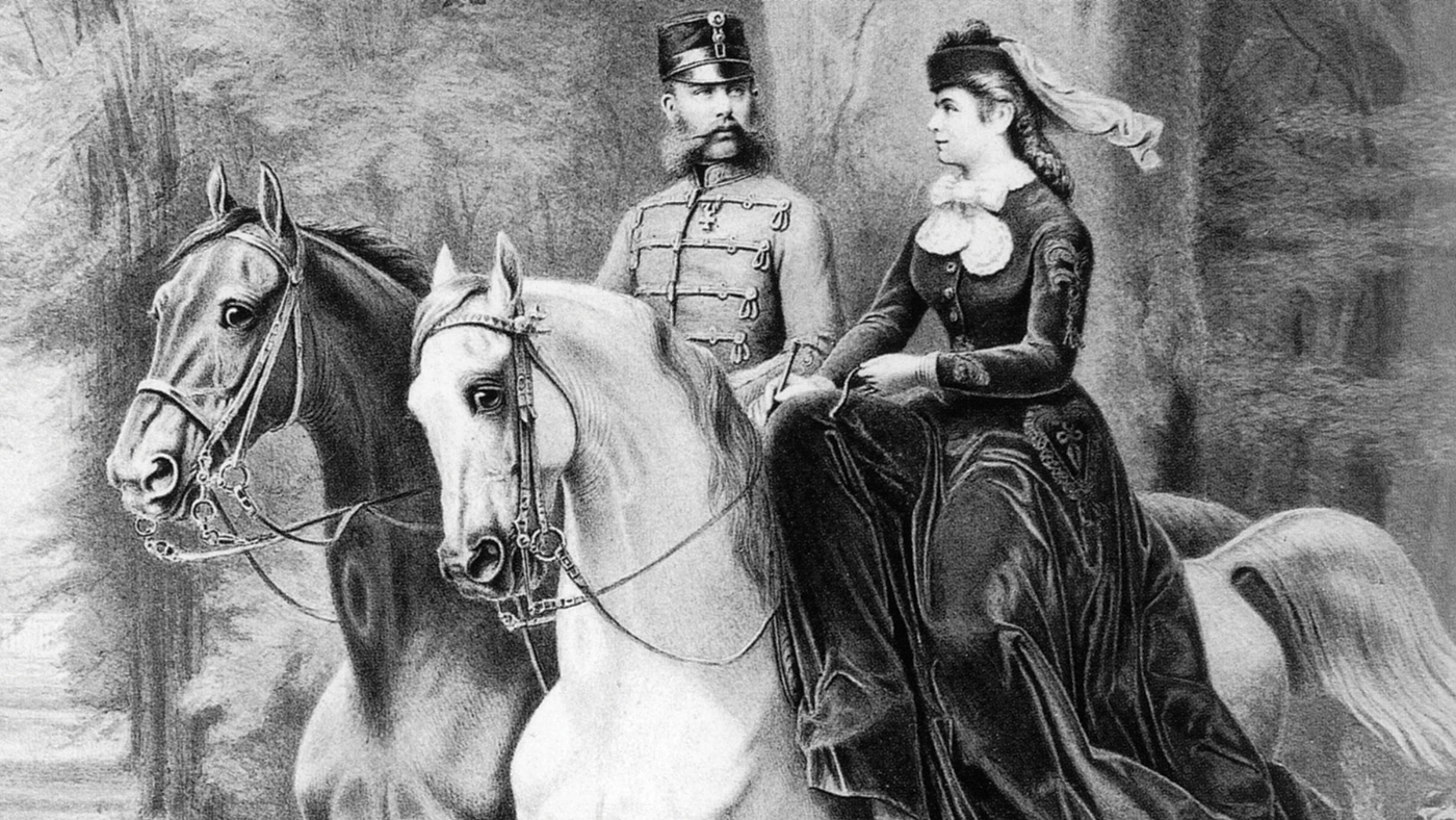 D85D1K EMPRESS ELISABETH OF AUSTRIA (1837-1898) about 1865
