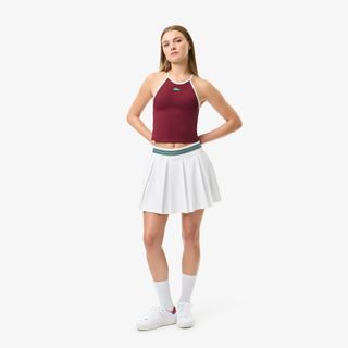 Women's Skirt With Integrated Piqué Shorts