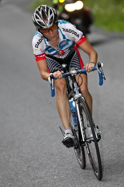 Veronique Fortin (PK Express/HNZ Strategic) going hard on the last climb.