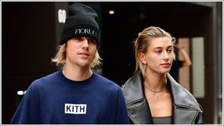 Justin Bieber and Hailey Baldwin seen on the streets of Brooklyn on September 14, 2018 in New York City.