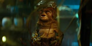 Babu Frik having a good laugh in Star Wars: The Rise of Skywalker