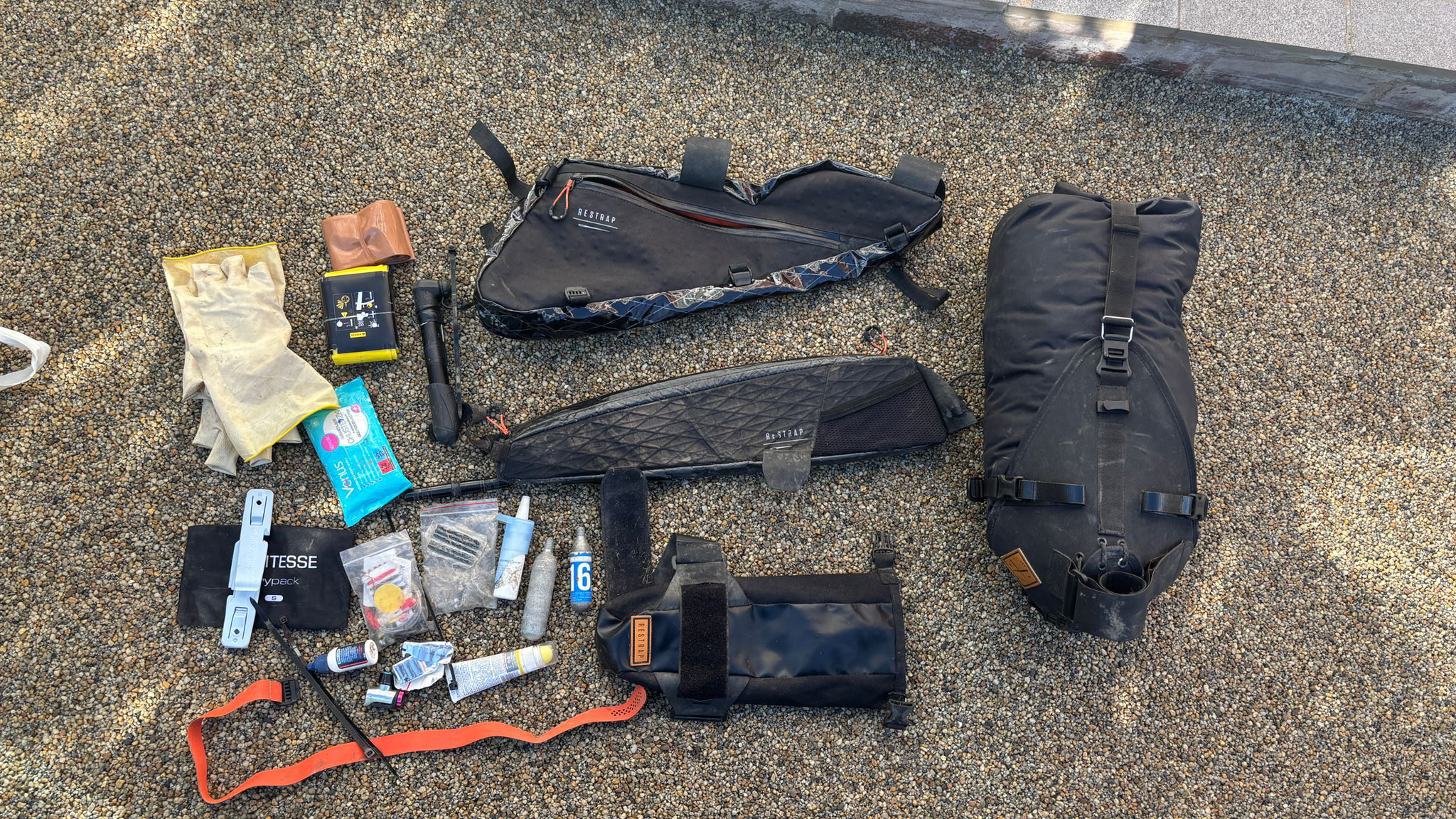 Justyna Jarczok's returned gear