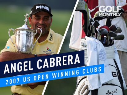 Angel Cabrera 2007 US Open Winning Clubs