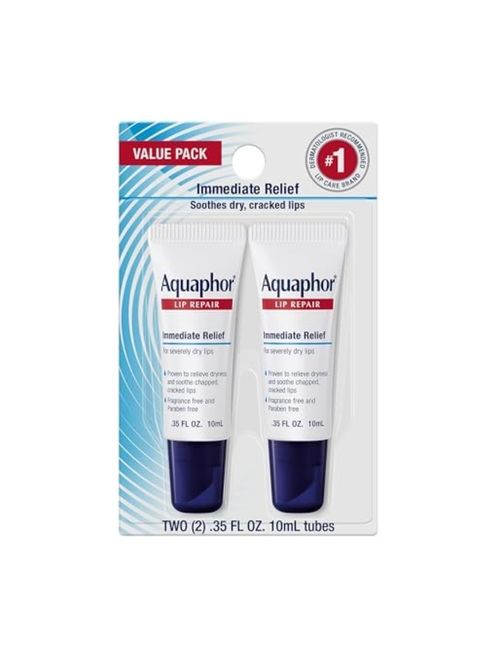 Aquaphor Lip Repair Ointment (2-Pack)