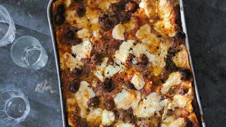 Lucinda Scala Quinn Lasagne recipe