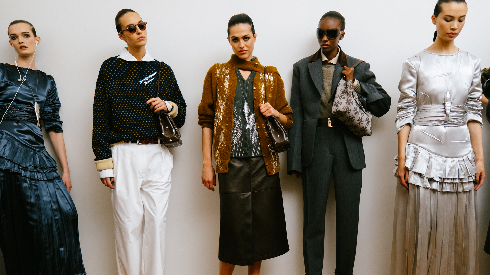 Tory Burch F/W 26 backstage.