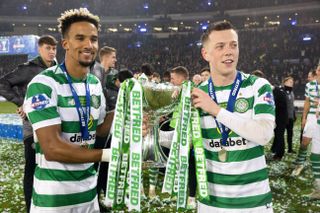 McGregor will hope to lift his 10th straight domestic trophy with Celtic this weekend