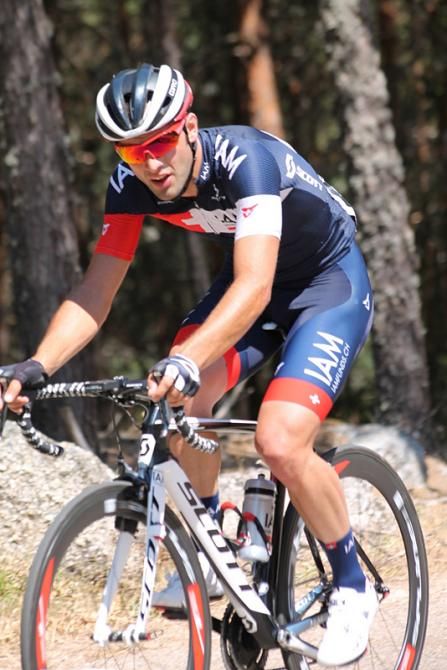 Yesterday&rsquo;s winner Matteo Pelucchi (IAM) suffered today