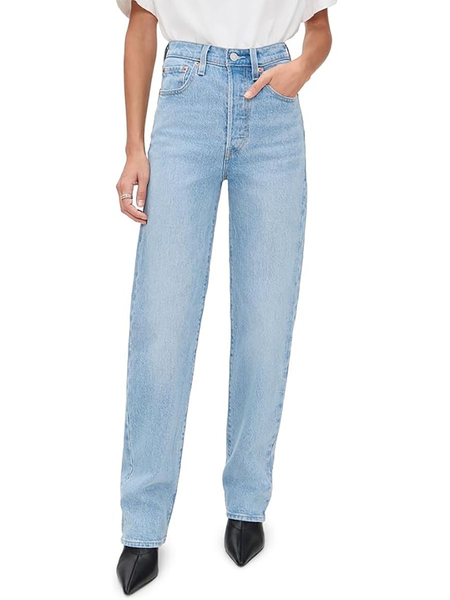 Levi's, Levi's Women's Ribcage Full Length Jeans, Samba Tango Light, 27