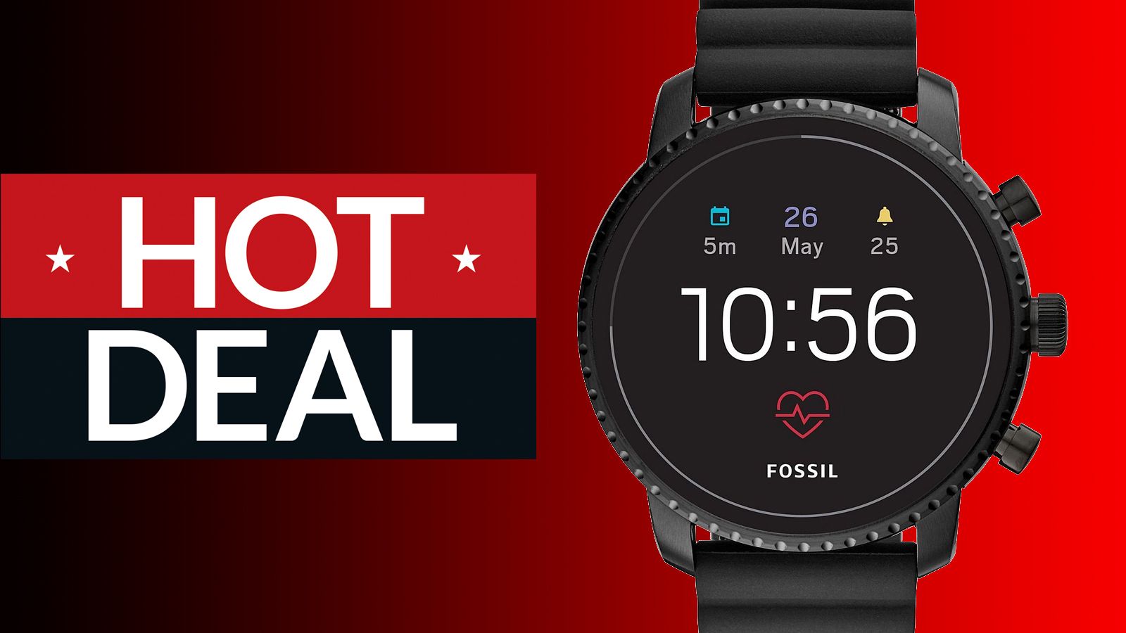 fossil smart watch deals